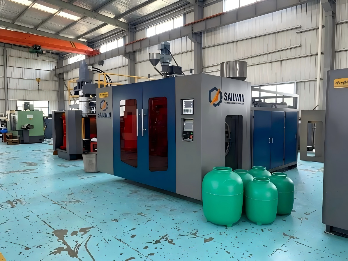 SW-2S12L extrusion blow molding machine for 12L-15L drums