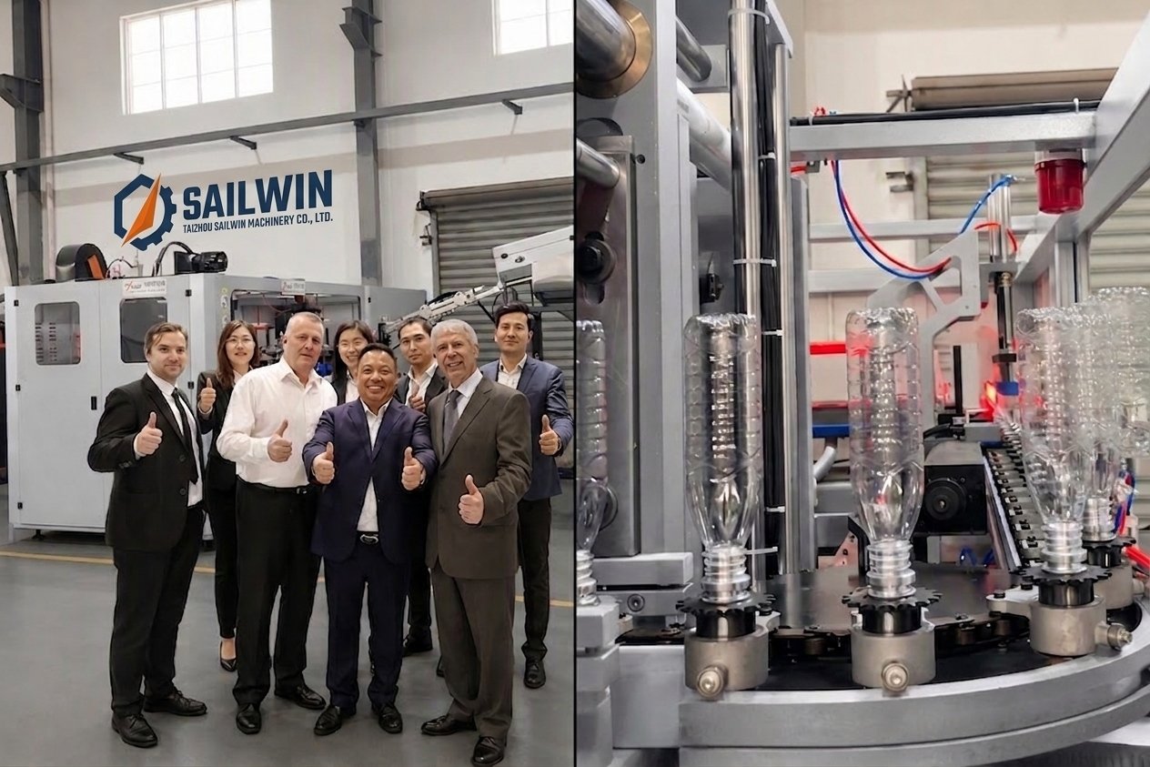 4 cavity PET blow molding machine SW-F4-650