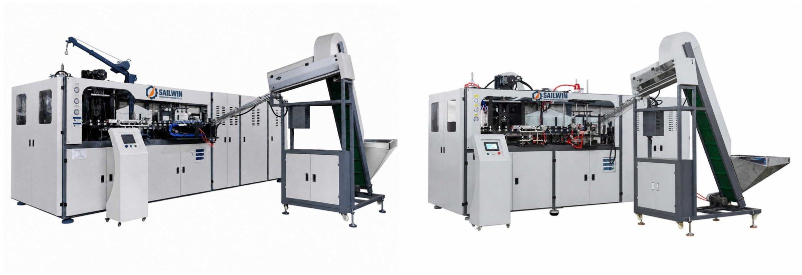 4-cavity vs 6-cavity PET blow molding machine side-by-side specification comparison — Sailwin