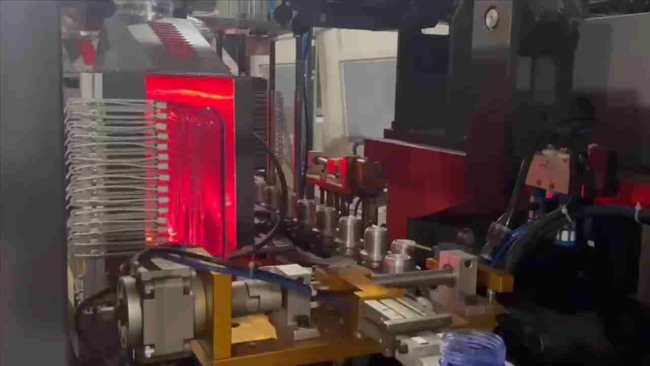 5 gallon blow molding machine preform heating station barrel production infrared Sailwin