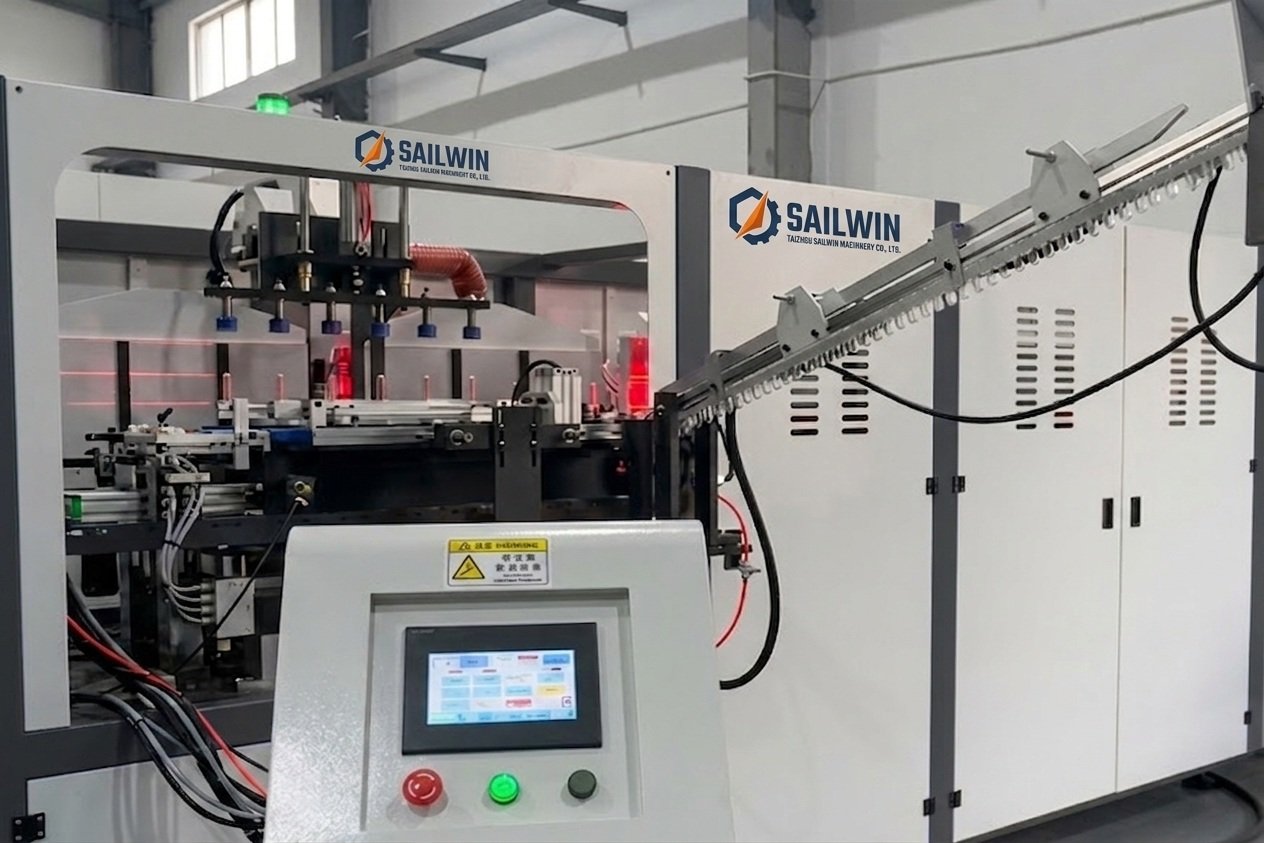 auto preform loader fully automatic PET blow molding machine conveyor system Sailwin