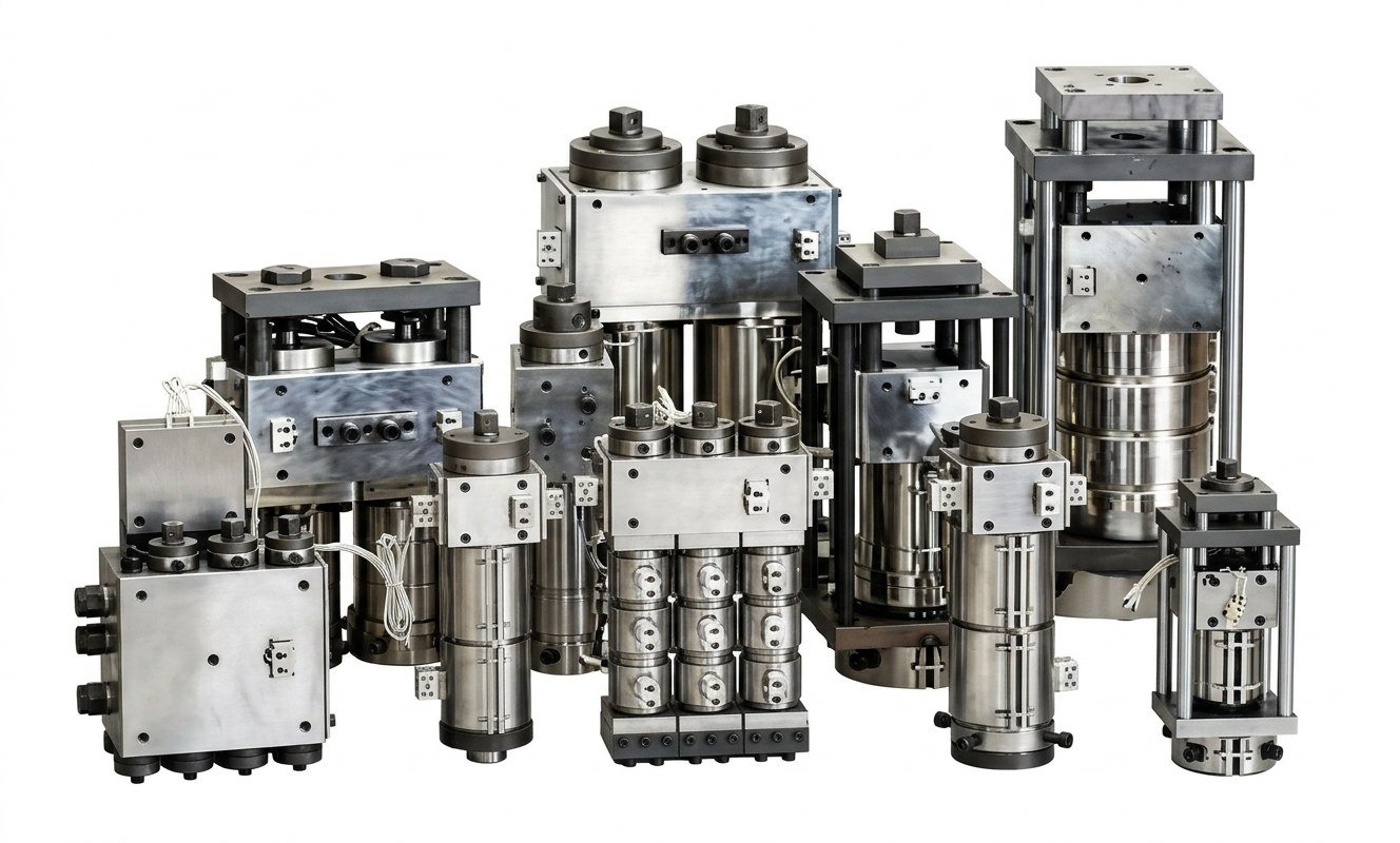 Die Head Types 1–6: EBM Machine Configuration Guide EBM die head types 1 to 6 configurations — Sailwin extrusion blow molding machine die head selection guide