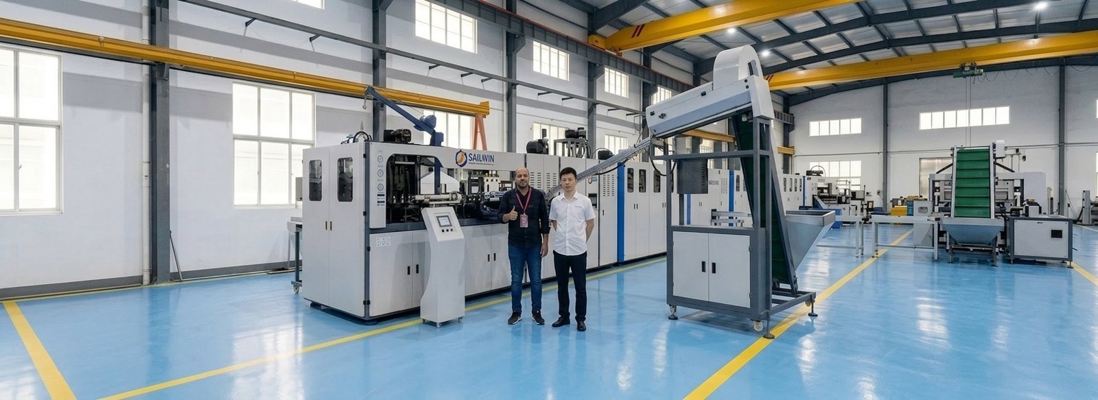 Fully Automatic PET Stretch Blow Molding Machine