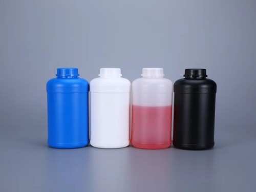HDPE agrochemical pesticide bottle blow molding output 4 color Sailwin