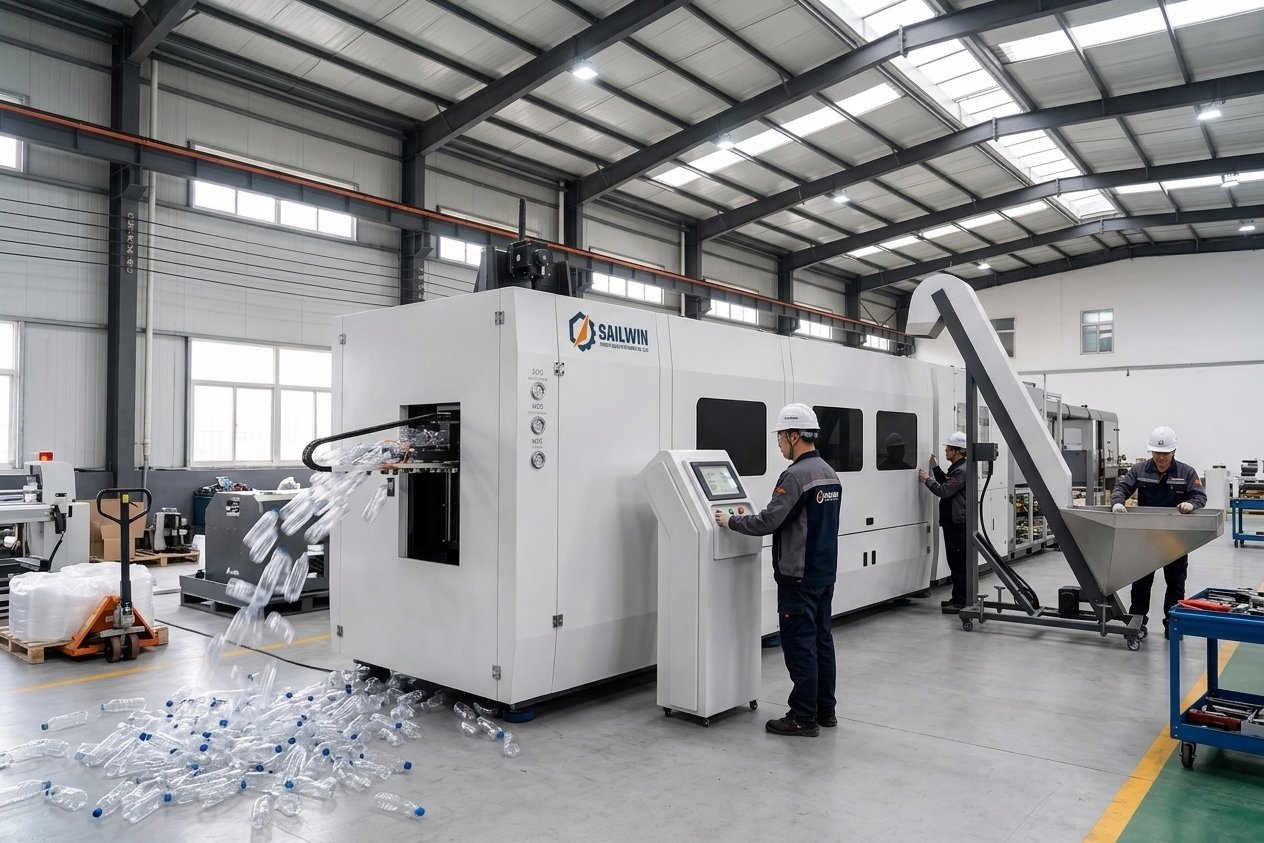 High Speed PET Blow Molding Machine 8 Cavity SW-F8H