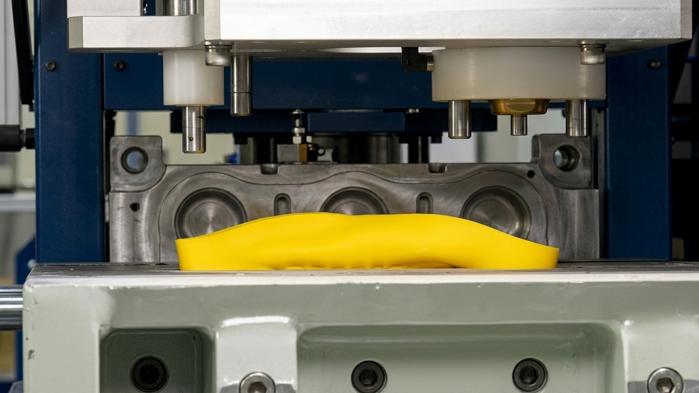 jerrycan blow molding machine open mold yellow HDPE flat jerrycan parison forming