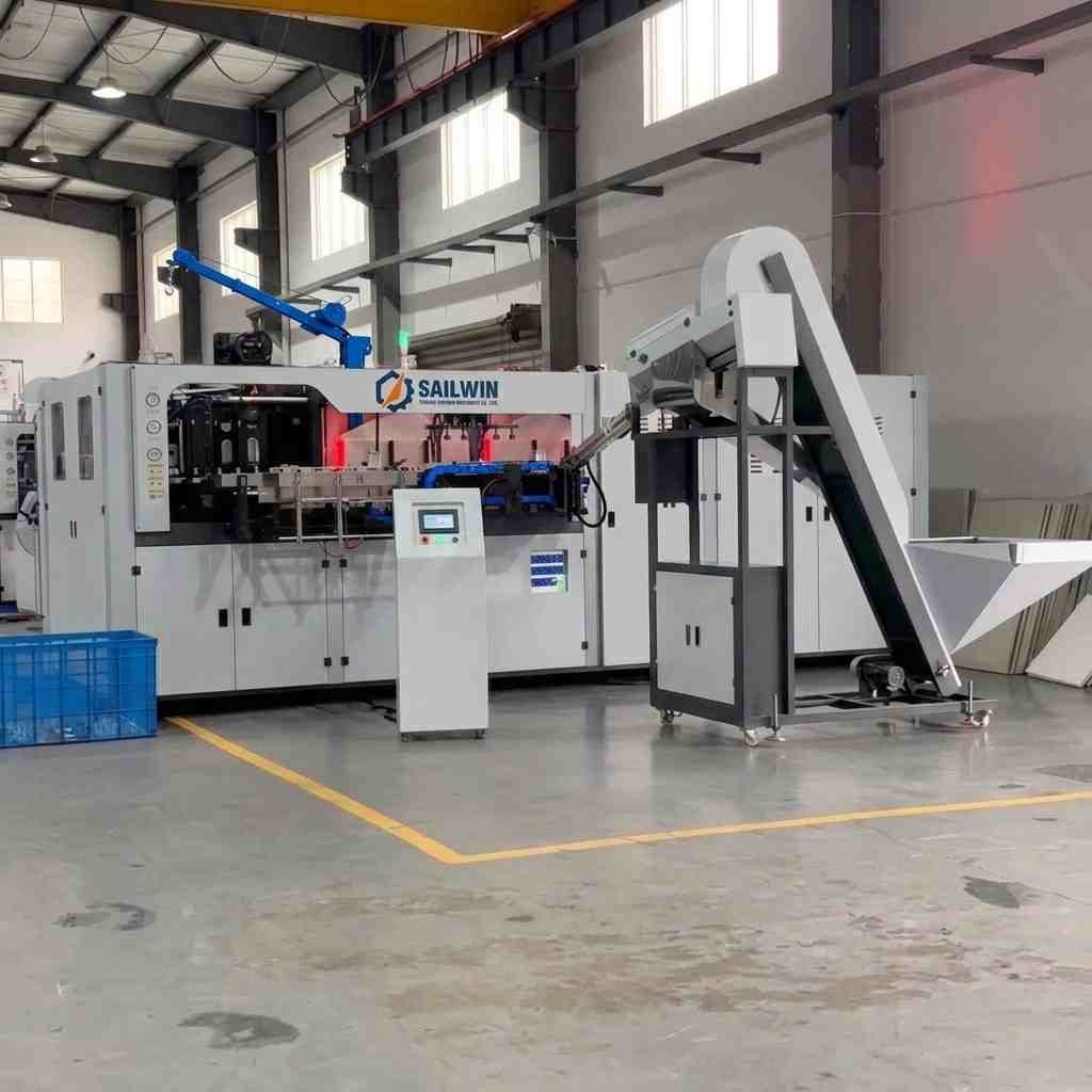 Sailwin PET water bottle blowing machine full production line factory overview turnkey