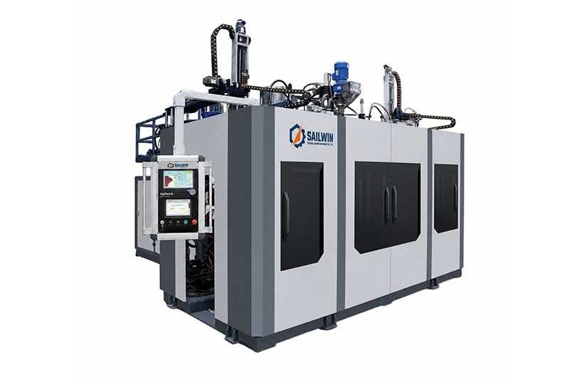 multilayer coextrusion blow molding machine PE PA EVOH barrier 2 layer 3 layer