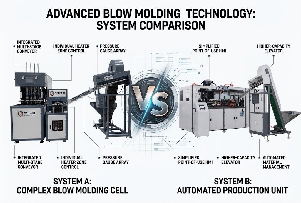 Fully Automatic vs Semi-Automatic PET Blow Molding Machine: Which Is Right for You?