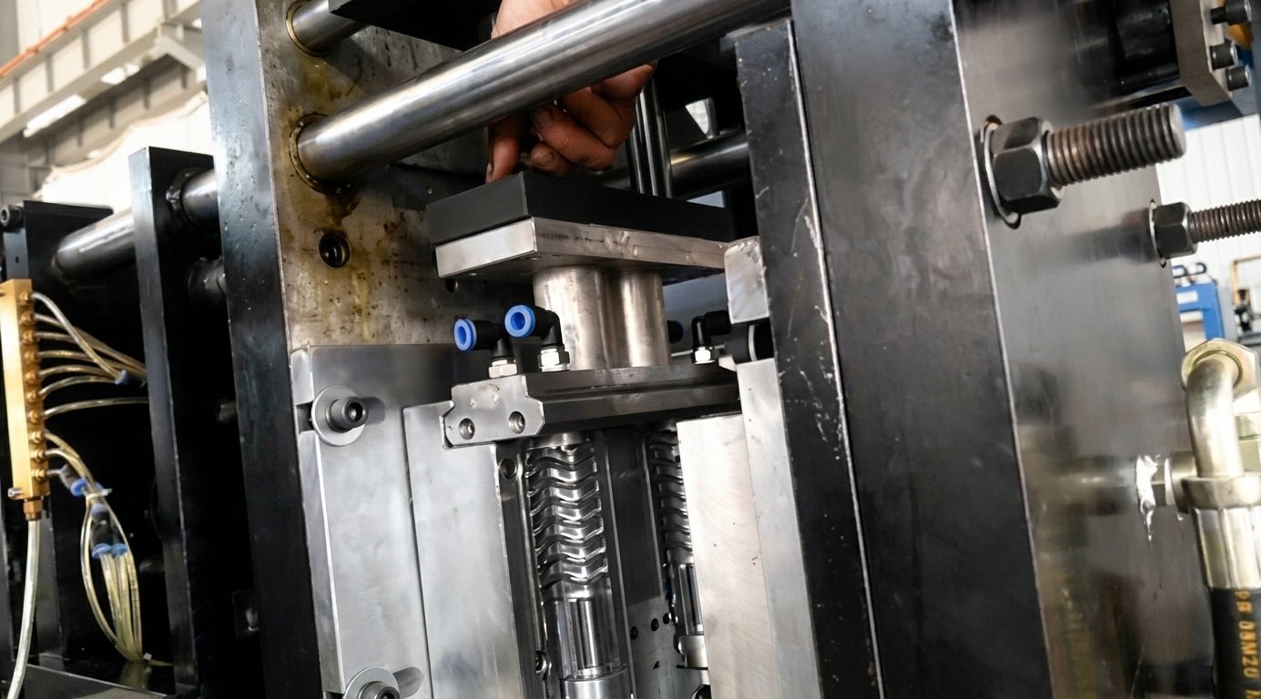 semi automatic PET blow molding machine mold change 30 minutes easy operation Sailwin