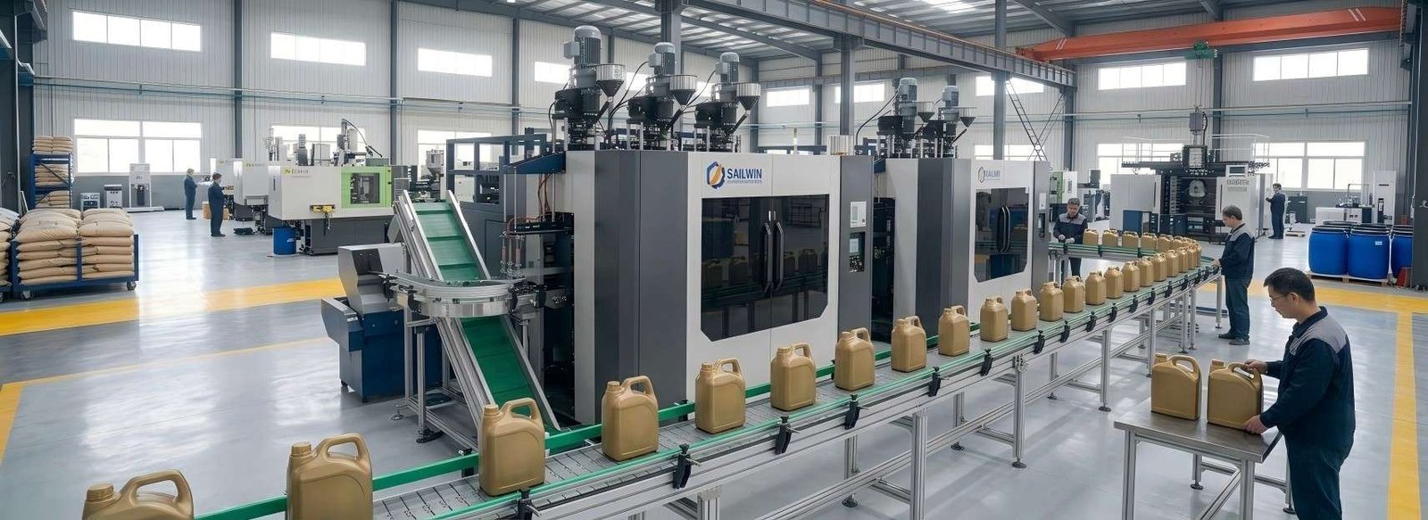 Small Extrusion Blow Molding Machine Factory