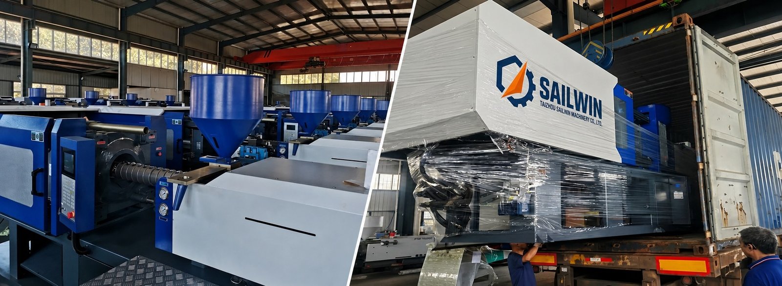 complete pet bottle production line preform injection and blow molding Sailwin