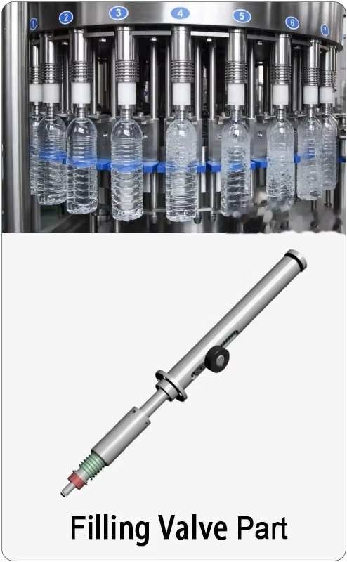 Sailwin precision filling valve nozzle internal structure