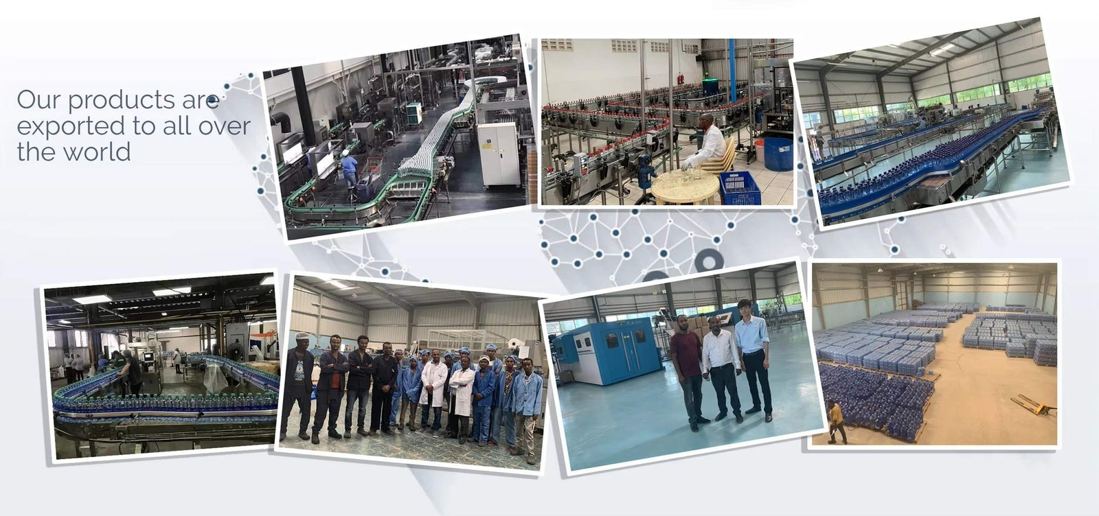 Sailwin bottling plant global turnkey project installations and overseas customer cases