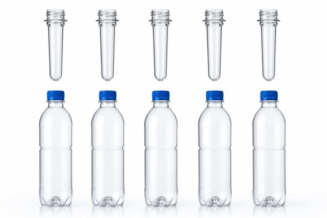 PET preform injection molding machine for water bottle preforms