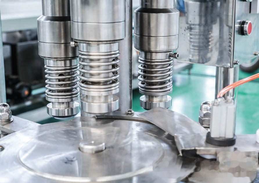 Sailwin rotary capping machine magnetic torque capping head detail